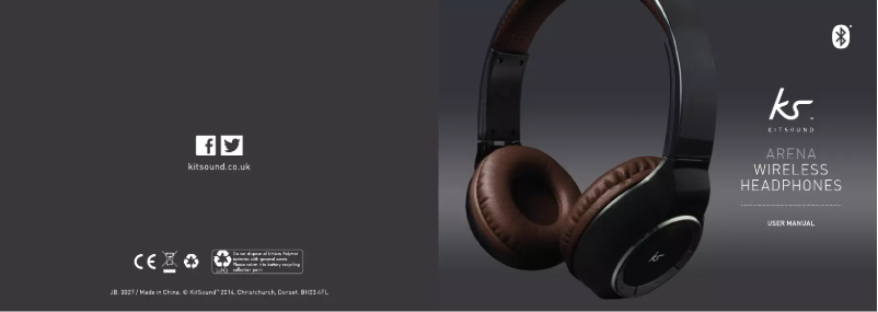 Page n°1 - Manuel utilisateur KitSound Arena