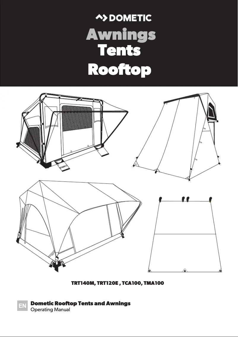Page 1 de la notice Manuel utilisateur Dometic TMA100