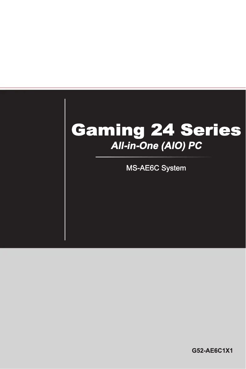 Image de la première page du manuel de l'appareil Wind Top 24GE