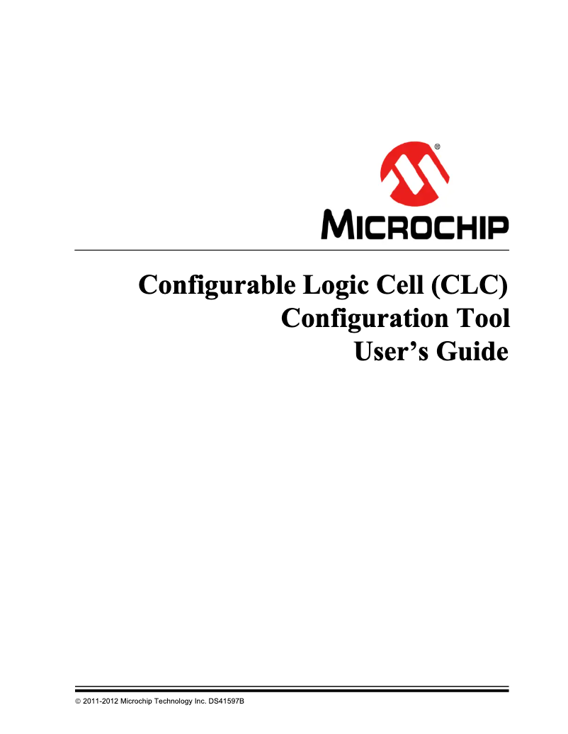 Page 1 de la notice Manuel utilisateur Microchip PIC12F1501