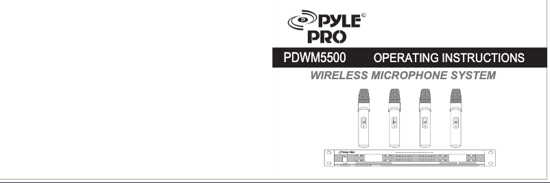 Página 1 del manual Manual de usuario Pyle PDWM5500
