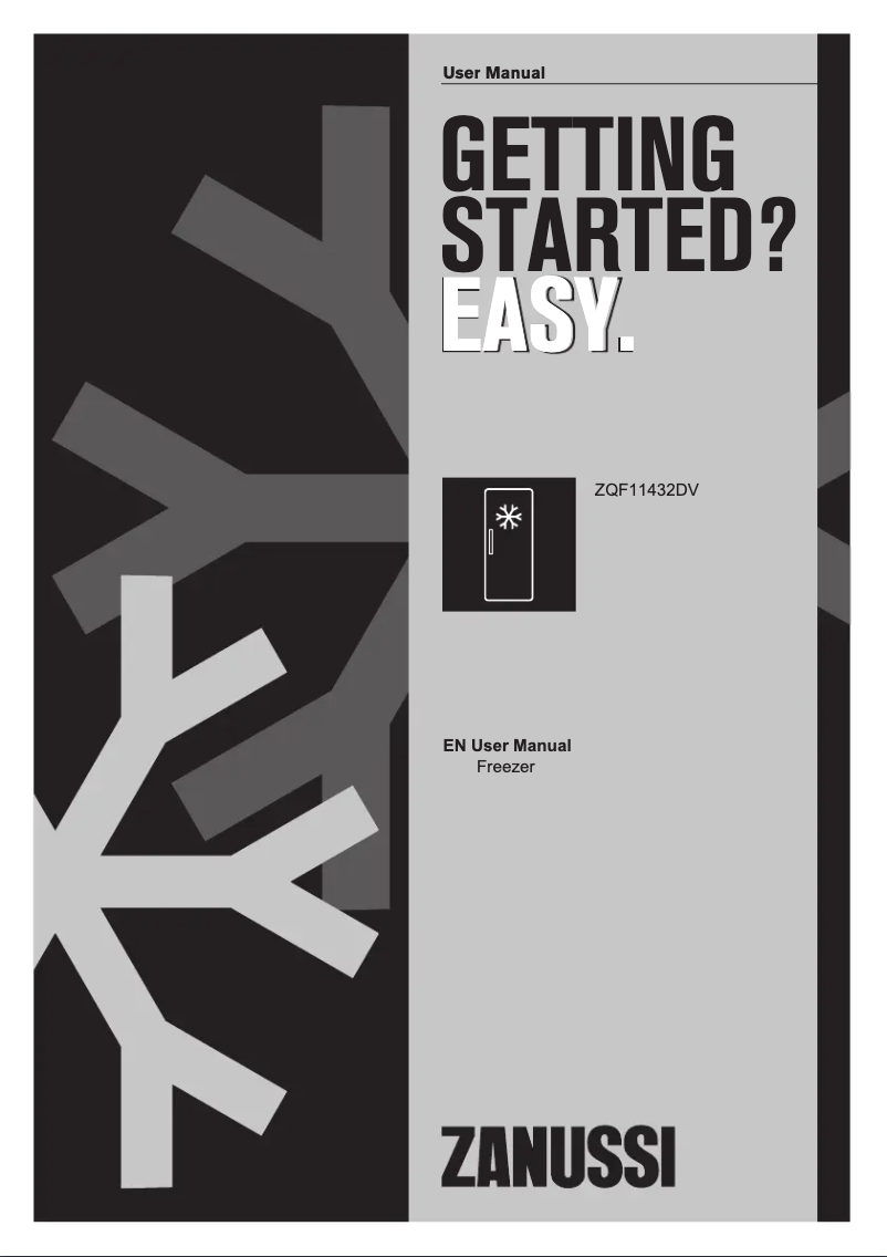 Page n°1 - Manuel utilisateur Zanussi ZQF 11432 DV