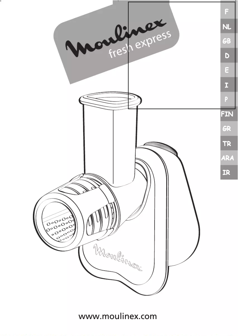 Image de la première page du manuel de l'appareil Fresh Express DJ755