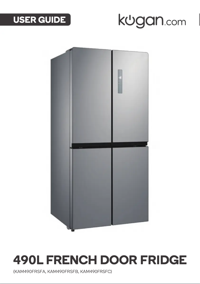 Page 1 de la notice Manuel utilisateur Kogan KAM490FRSFB