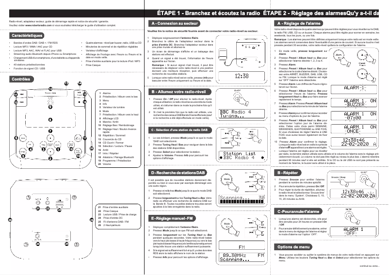 Página 1 del manual Manual de usuario Roberts Sound 48
