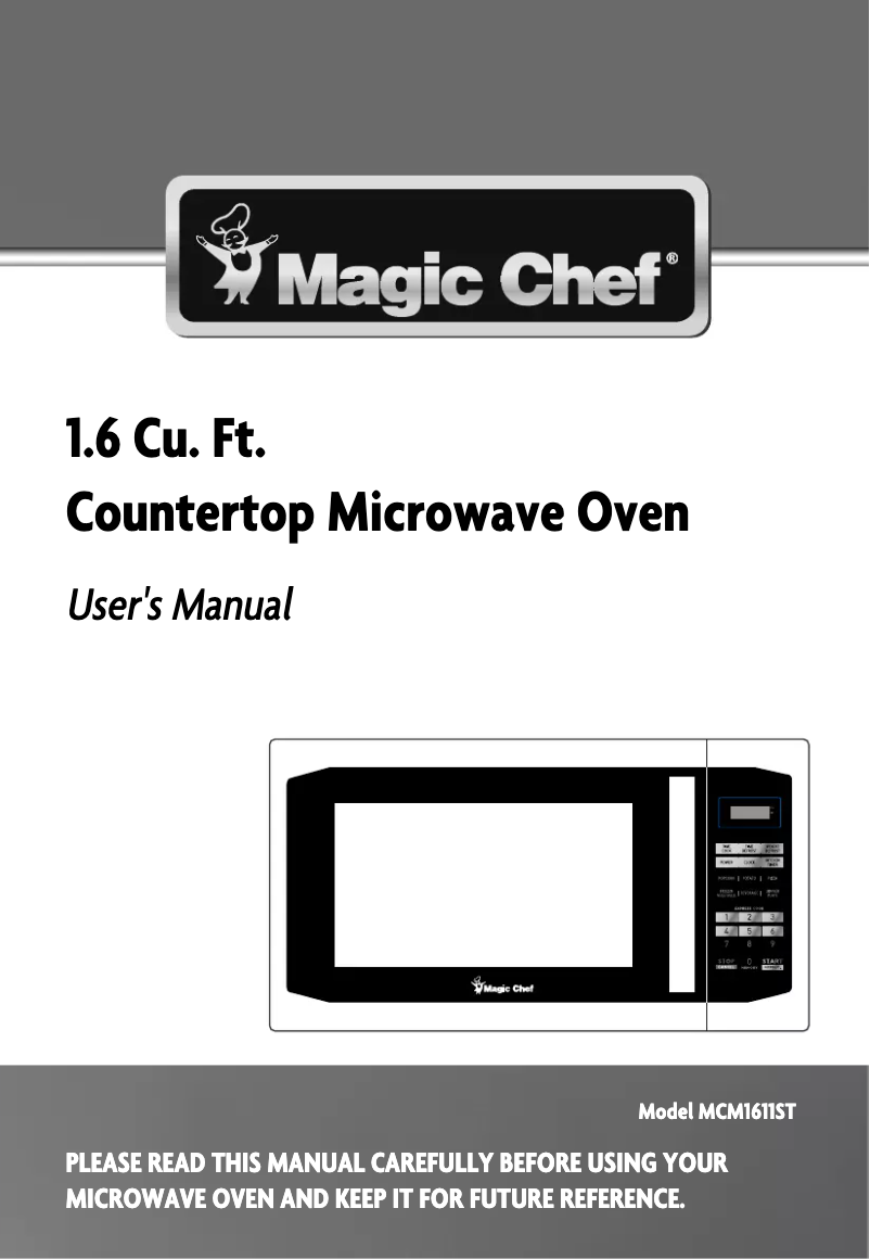Imagen de la primera página del manual del dispositivo MCM1611ST