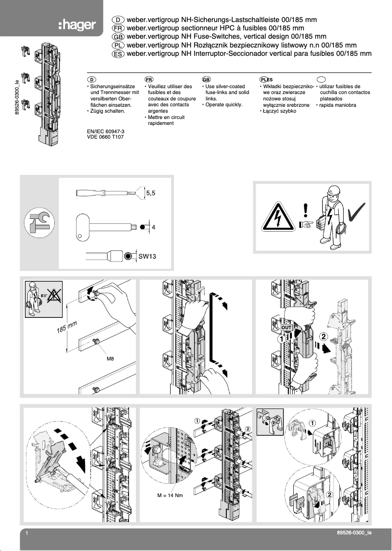 Image de la première page du manuel de l'appareil LVSG00TSPX