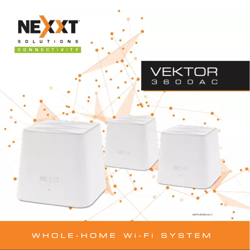 Page n°1 - Manuel utilisateur Nexxt Vektor 3600-AC