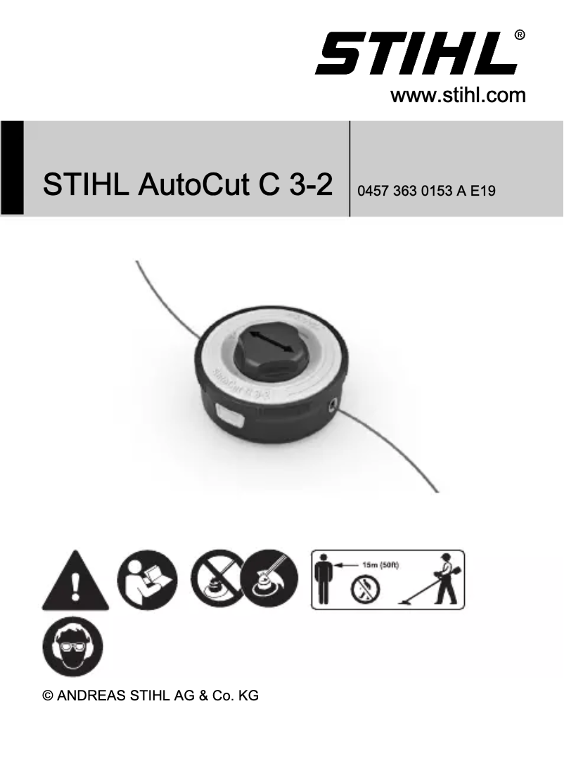 Page 1 de la notice Manuel utilisateur Stihl AutoCut C 3-2