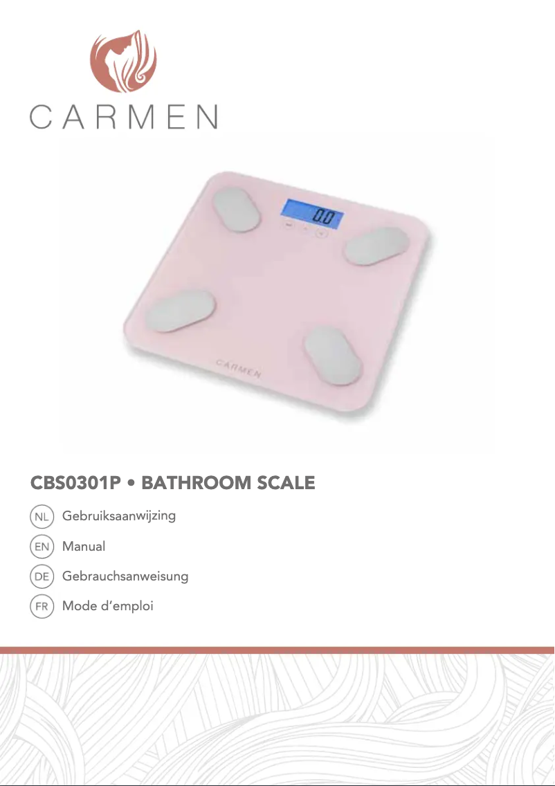 Image de la première page du manuel de l'appareil CBS0301P