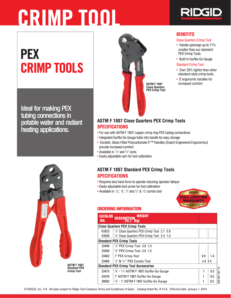 Image de la première page du manuel de l'appareil ASTM F 1807
