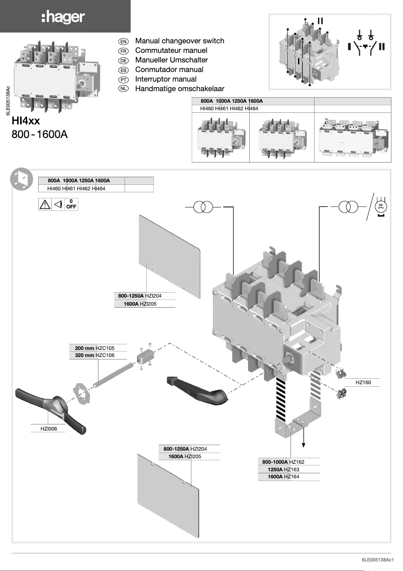 Image de la première page du manuel de l'appareil HI460