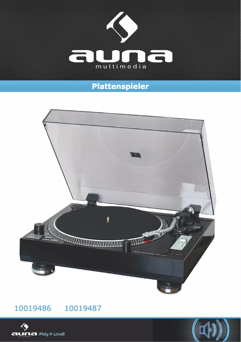 Page 1 de la notice Manuel utilisateur Auna 1201-TT