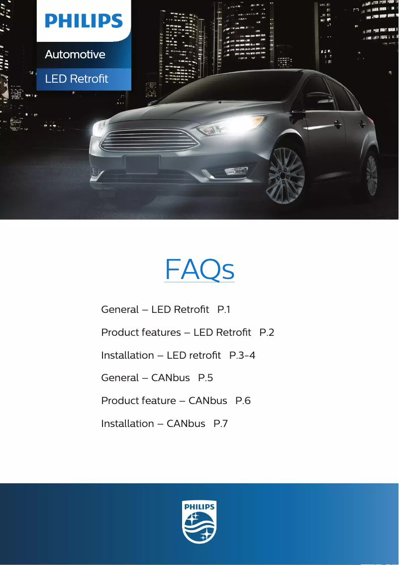 Page 1 de la notice Manuel utilisateur Philips 18952C2