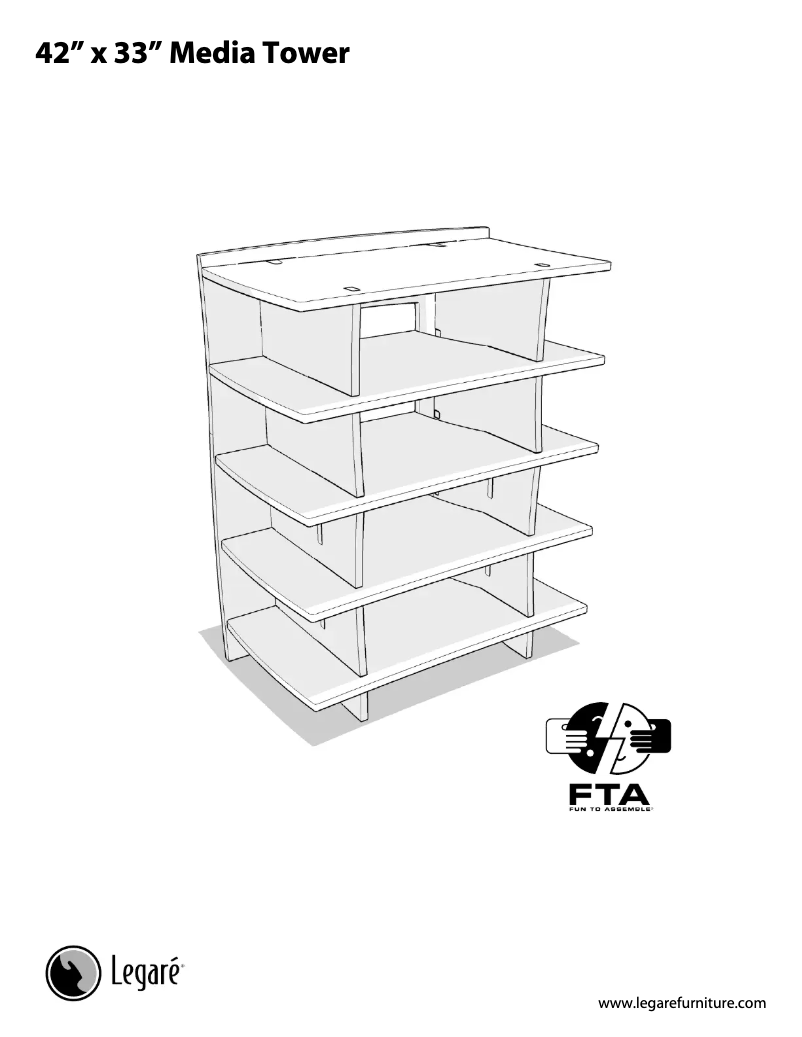 Page 1 de la notice Manuel utilisateur Legare TWKM-110