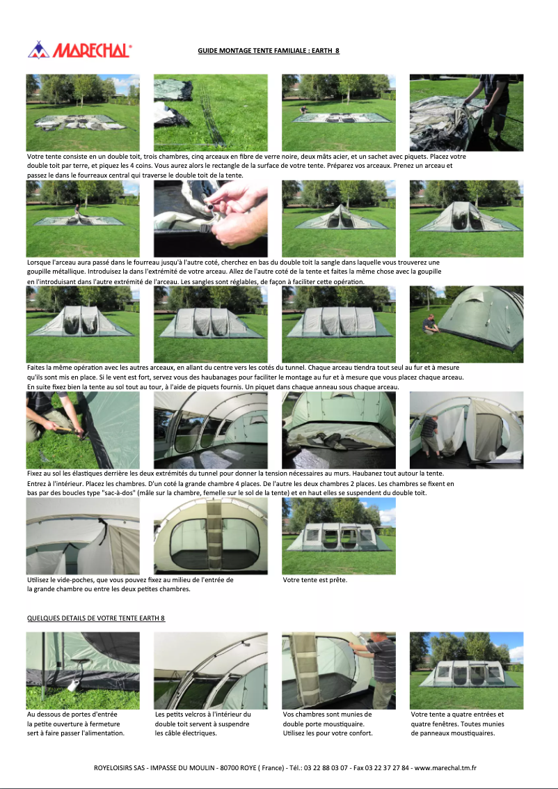 Imagen de la primera página del manual del dispositivo Earth 8