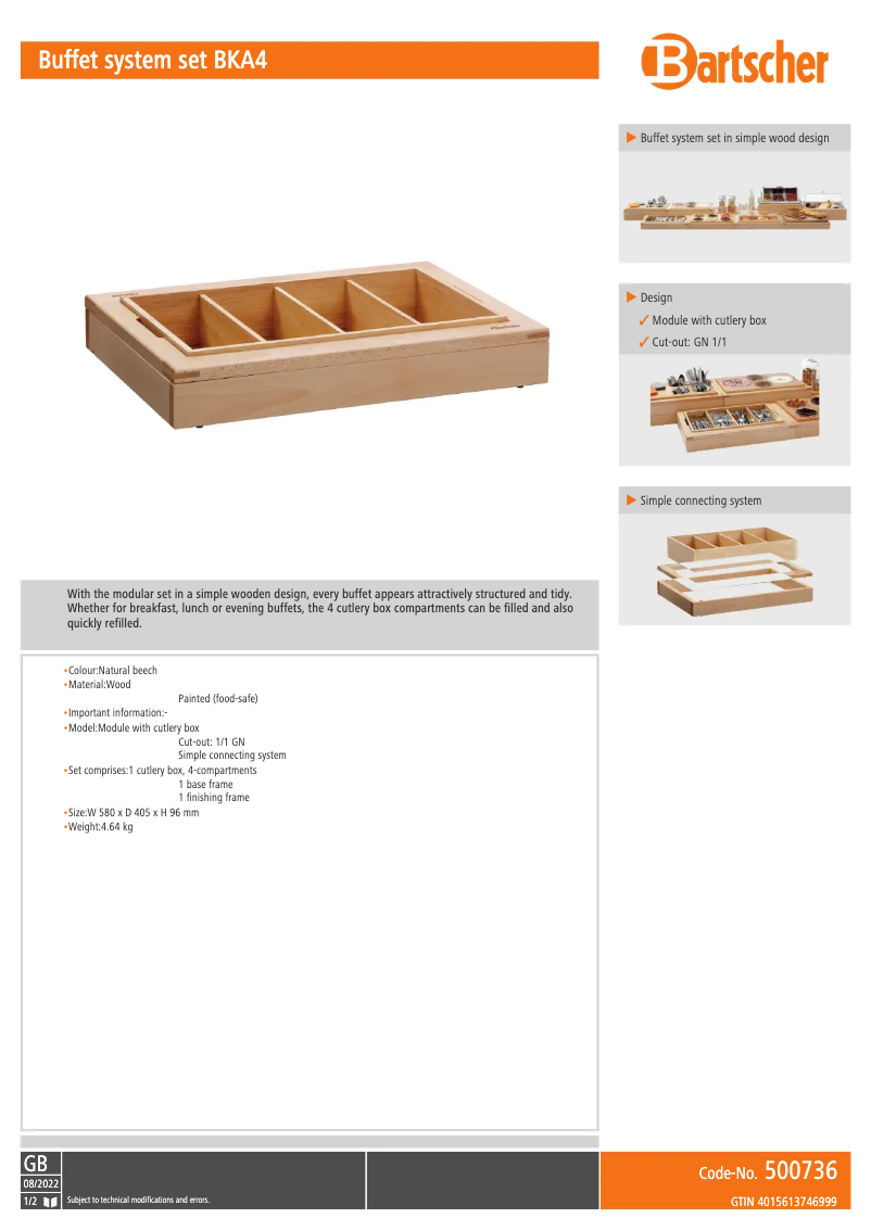 Imagen de la primera página del manual del dispositivo BKA4