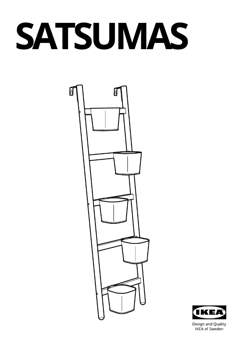 Imagen de la primera página del manual del dispositivo SATSUMAS 002.949.60