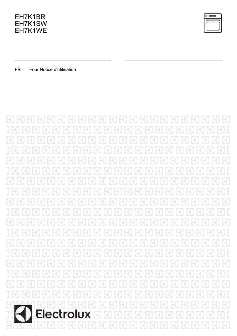 Page n°1 - Manuel utilisateur Electrolux EH7K1BR