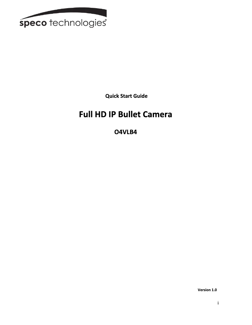 Image de la première page du manuel de l'appareil O3VLB3