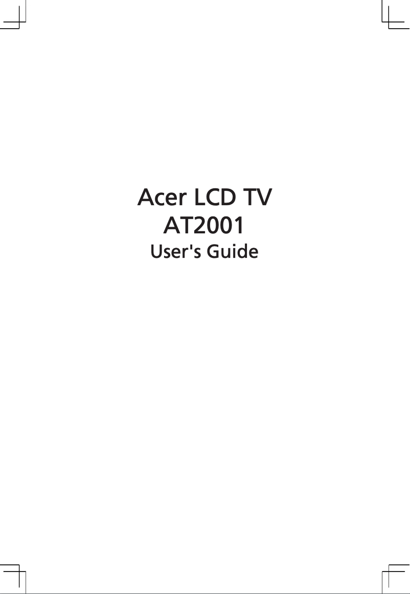 Imagen de la primera página del manual del dispositivo AT2001W