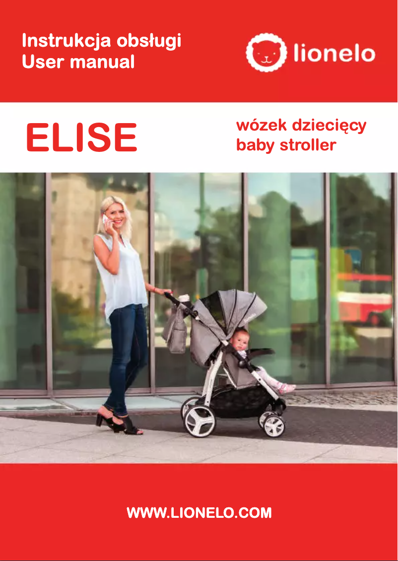 Page 1 de la notice Manuel utilisateur Lionelo Elise