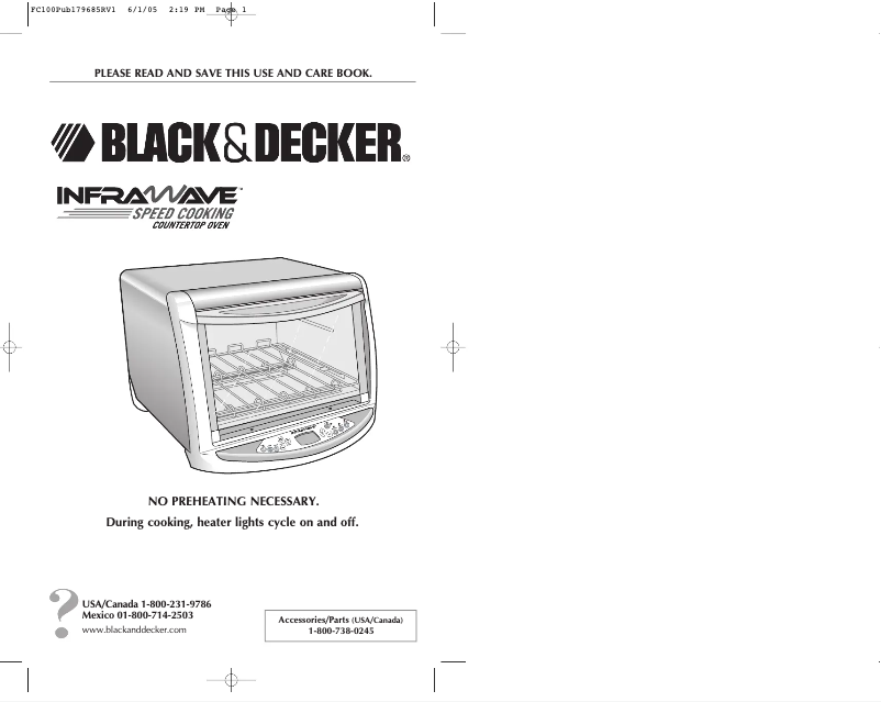 Page n°1 - Manuel utilisateur Black & Decker FC100