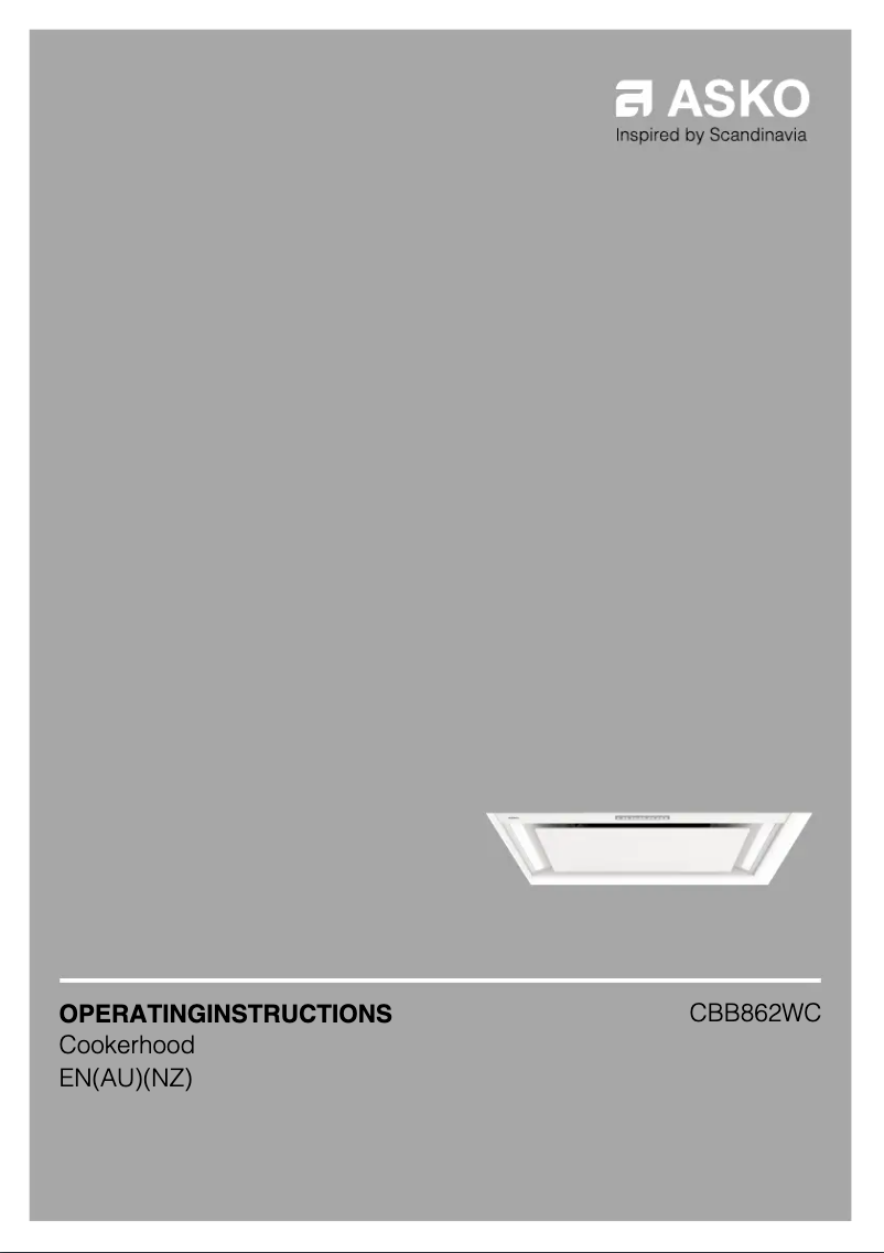 Page 1 de la notice Manuel utilisateur Asko CBB862WC