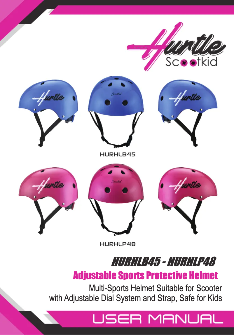 Image de la première page du manuel de l'appareil Scootkid HURHLB45