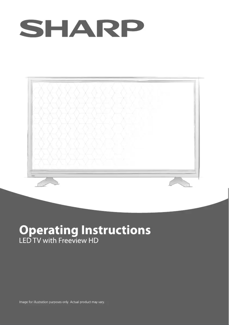 Page n°1 - Manuel utilisateur Sharp 32BD2IW