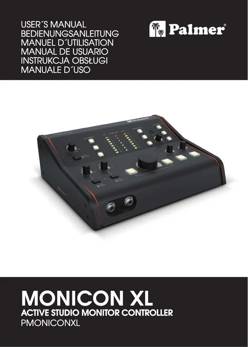 Image de la première page du manuel de l'appareil Monicon XL