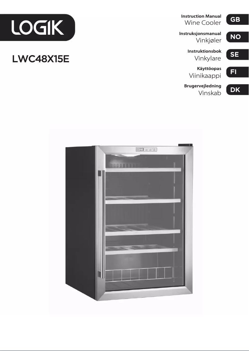 Página 1 del manual Manual de usuario Logik LWC48X15E