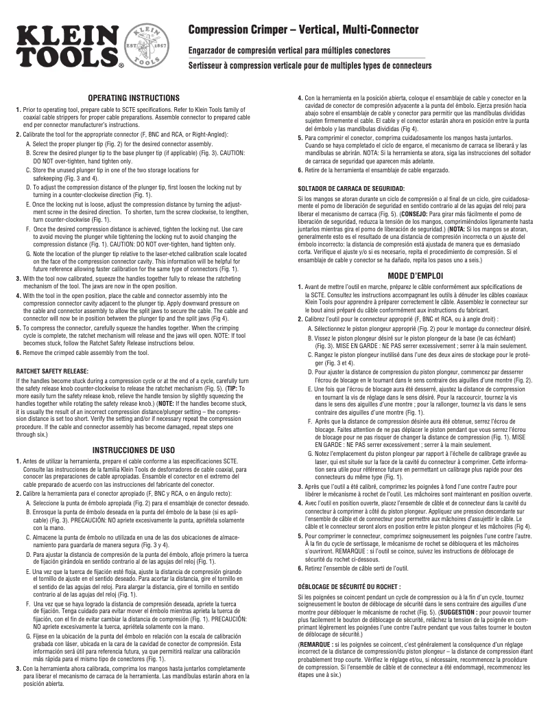 Image de la première page du manuel de l'appareil VDV211-007