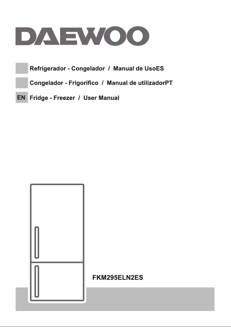 Image de la première page du manuel de l'appareil FKM295ELN2ES