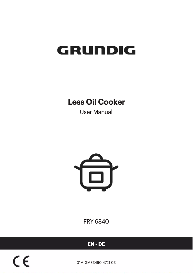 Page n°1 - Manuel utilisateur Grundig FRY 6840