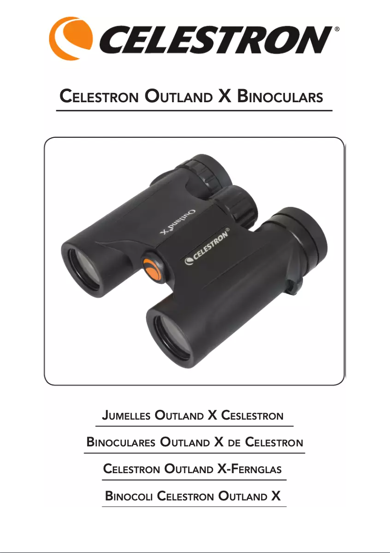 Page 1 de la notice Manuel utilisateur Celestron Outland X