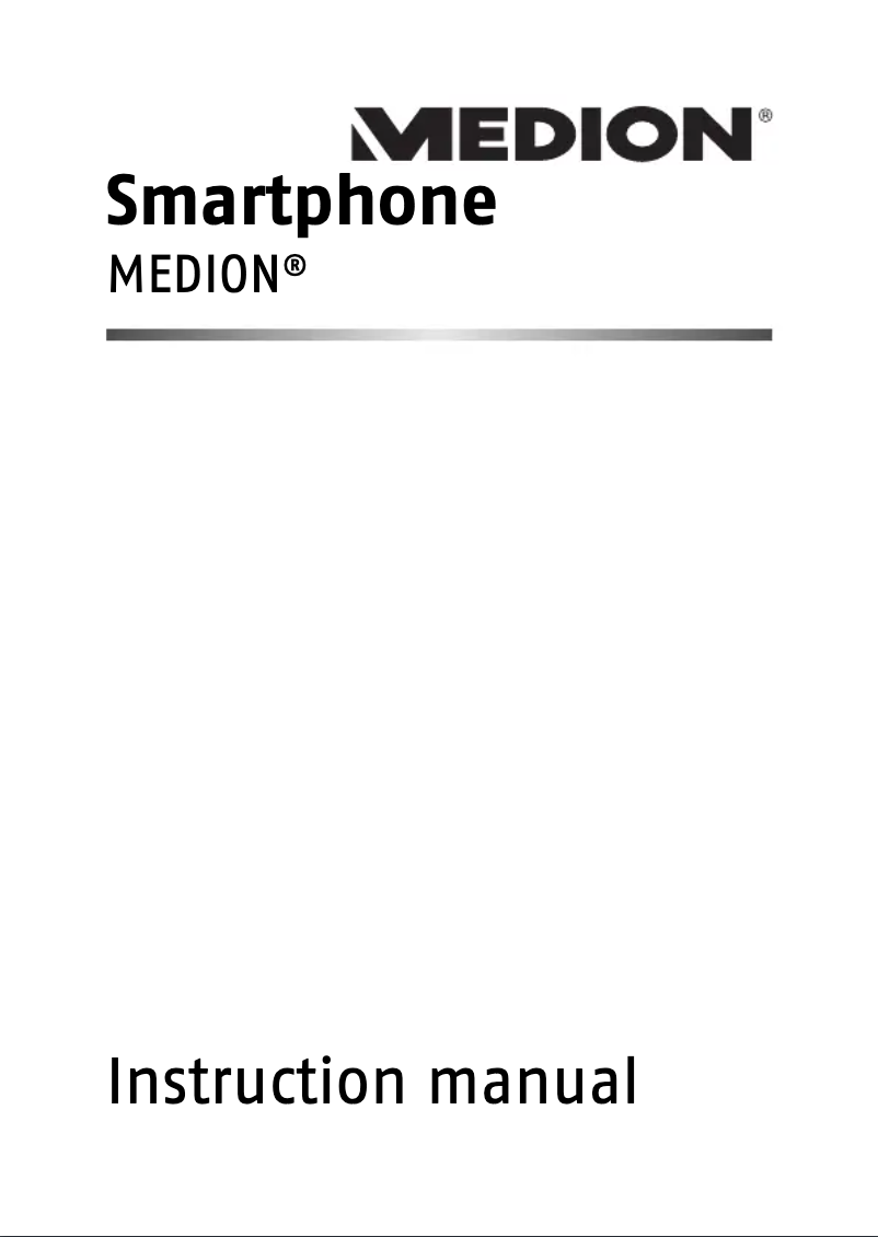 Page n°1 - Manuel utilisateur Medion MD 99732