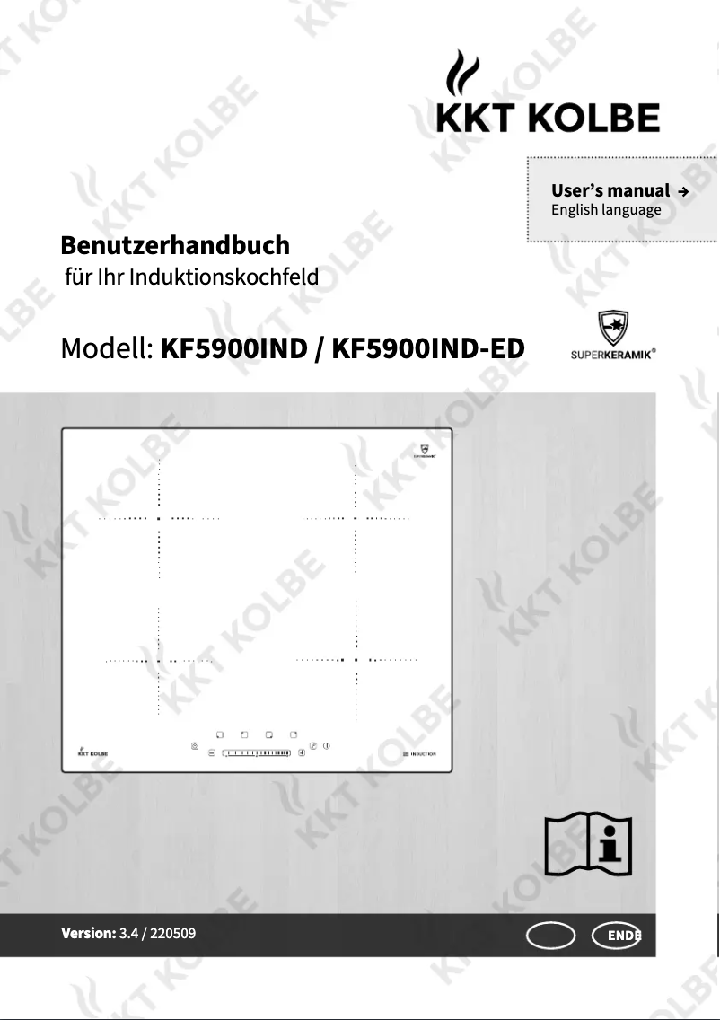 Page 1 de la notice Manuel utilisateur KKT Kolbe KF5900IND-ED