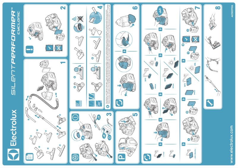 Page 1 de la notice Manuel utilisateur Electrolux ZSPC2010