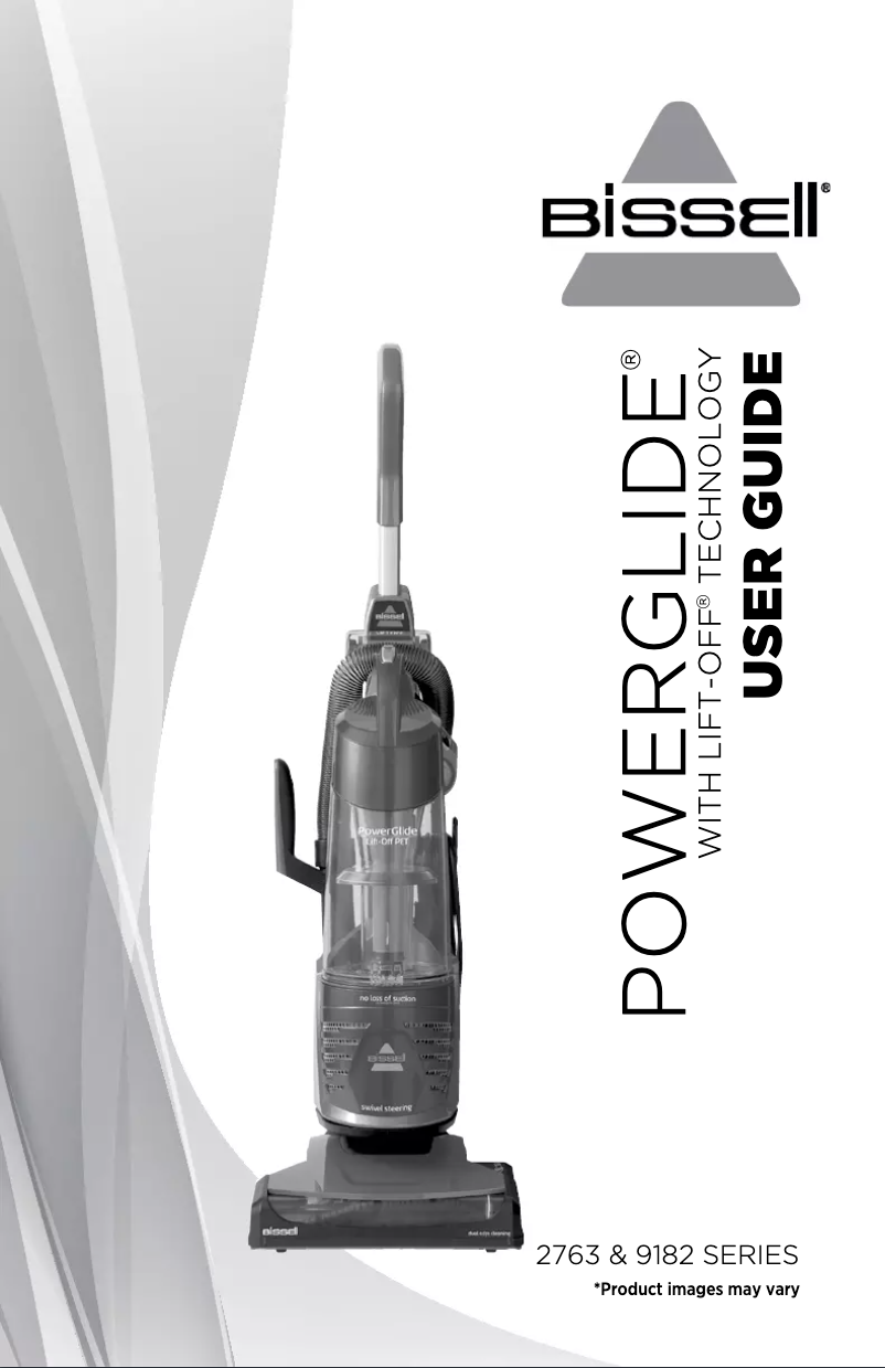 Page 1 de la notice Manuel utilisateur Bissell PowerGlide 27636
