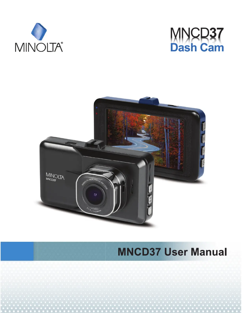 Image de la première page du manuel de l'appareil MNCD37
