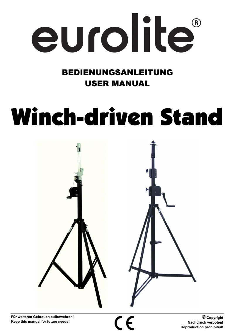 Page 1 of the manual User Manual Eurolite STW-370S