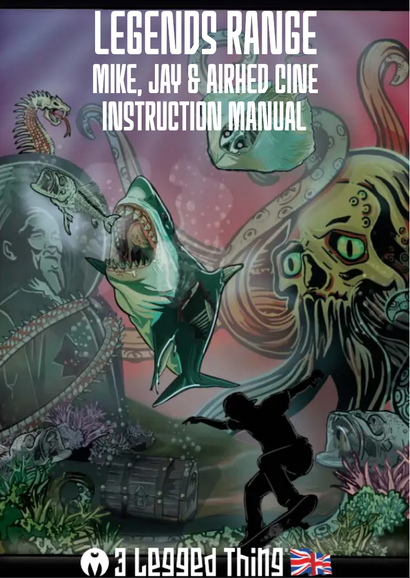 Page 1 de la notice Manuel utilisateur 3 Legged Thing Mike