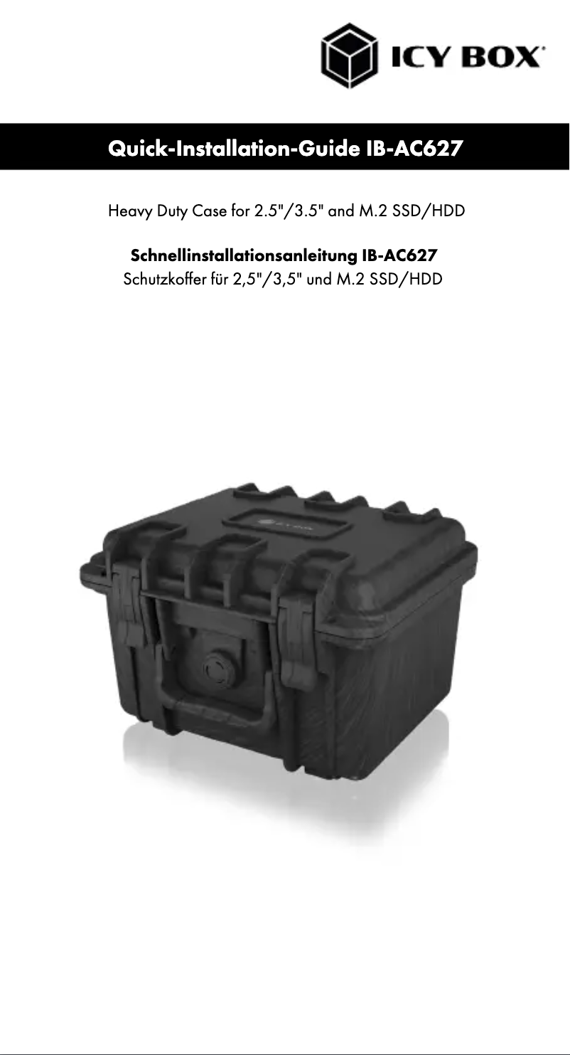 Image de la première page du manuel de l'appareil IB-AC627