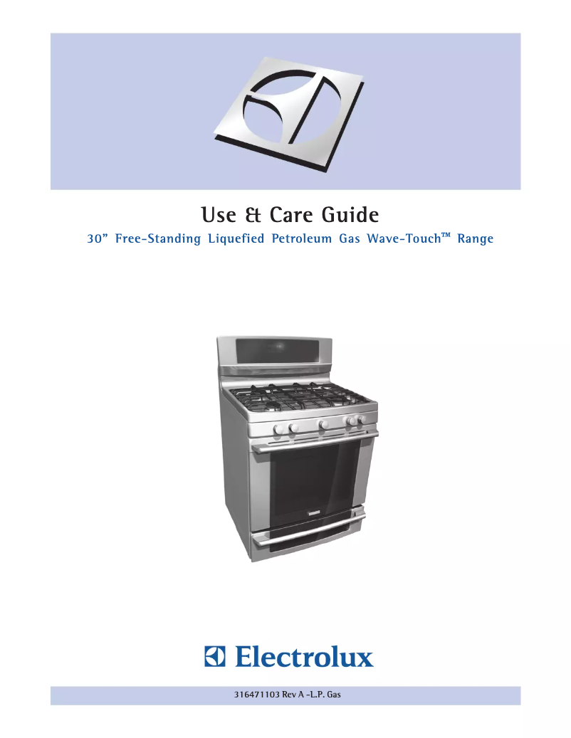Page n°1 - Manuel utilisateur Electrolux EW3LGF65GW