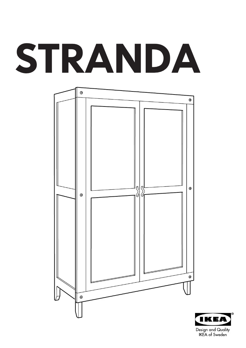 Image de la première page du manuel de l'appareil STRANDA