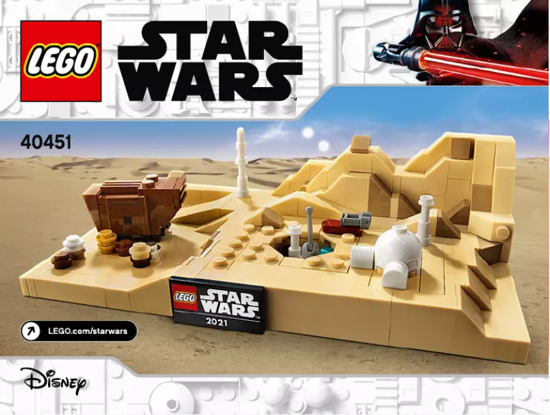 Image de la première page du manuel de l'appareil Star Wars 40451