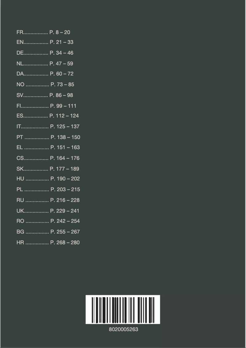 Page n°1 - Manuel utilisateur Krups Intuition Preference EA873