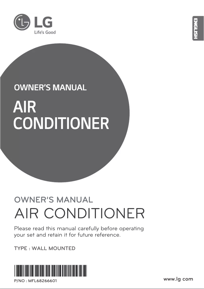 Page 1 de la notice Manuel utilisateur LG TSNC126YDA1