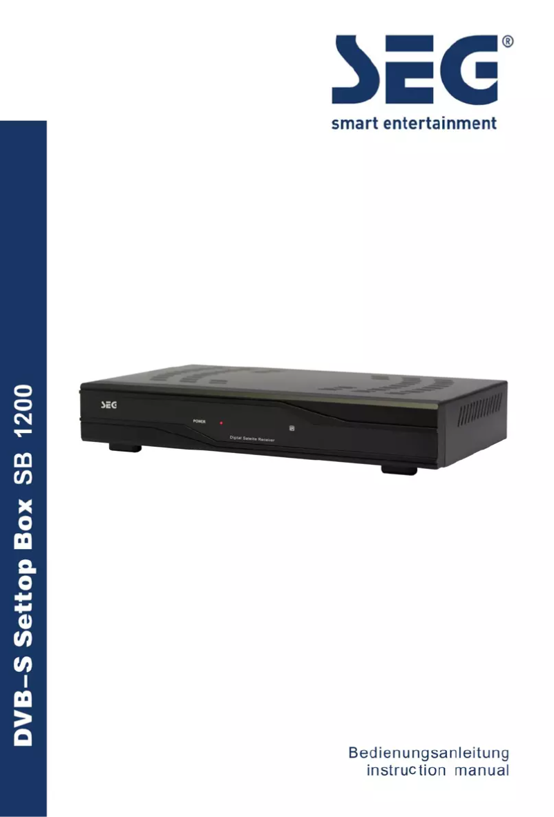 Image de la première page du manuel de l'appareil SB 1200